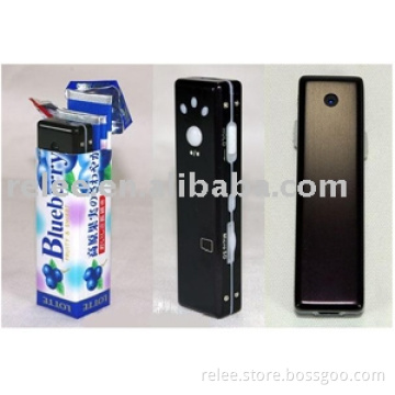 Chewing gum camera